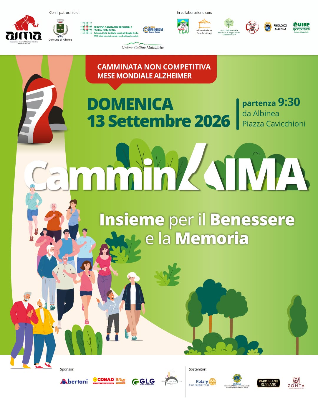 CamminAIMA - 13 settembre 2026